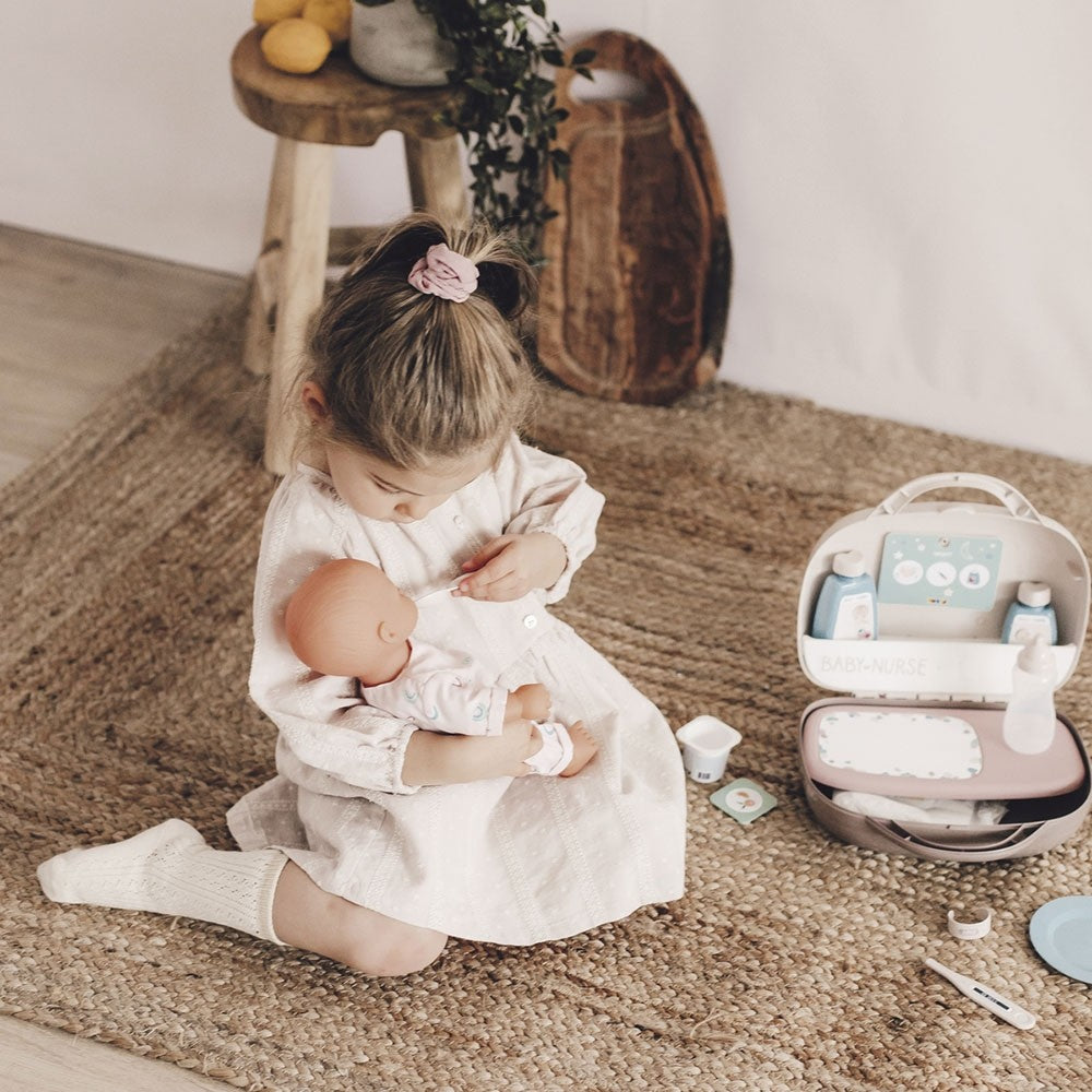 Smoby gentuta pentru ingrijire papusi Baby Nurse 3 ani+ Crem