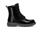 Geox bocanci fete 28-35 Black lucios