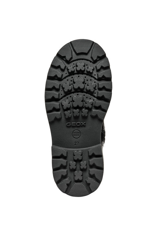 Geox bocanci fete 24-27 Black lucios