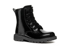 Geox bocanci fete 28-35 Black lucios