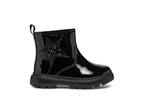 Geox botina fete captusite 20-23 Black cu stea