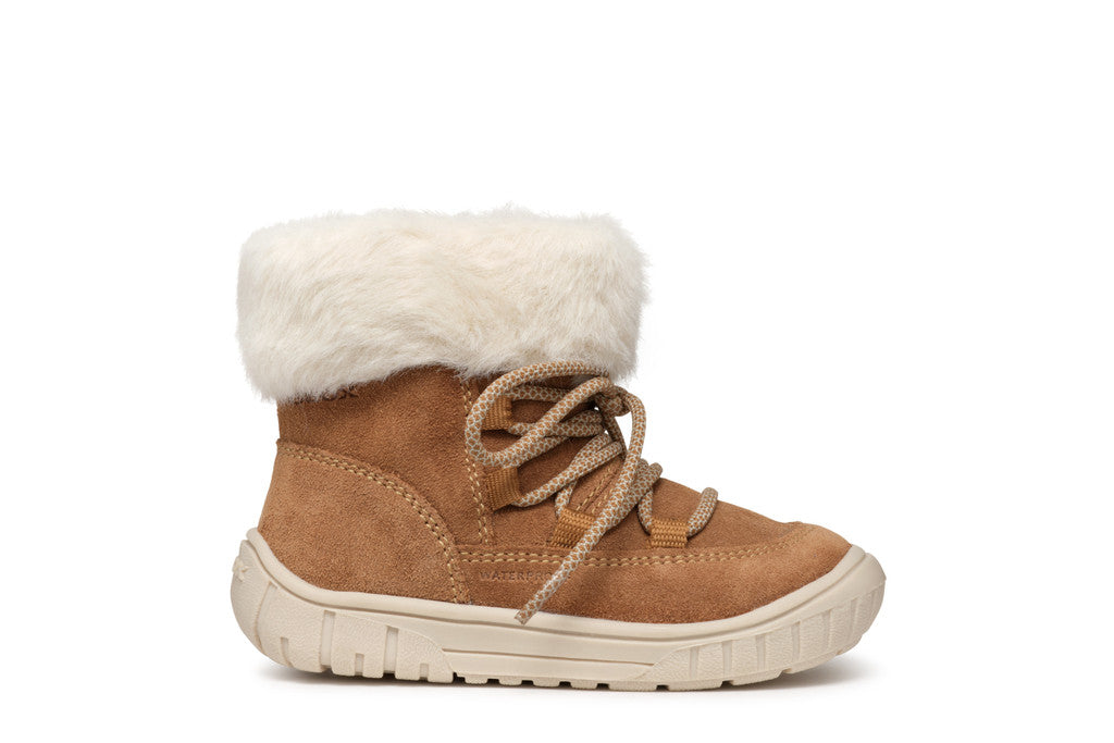 Geox botine fete imblanite Waterproof 20-23 Whisky
