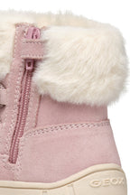 Geox botine fete imblanite Waterproof 24-27 Old Rose