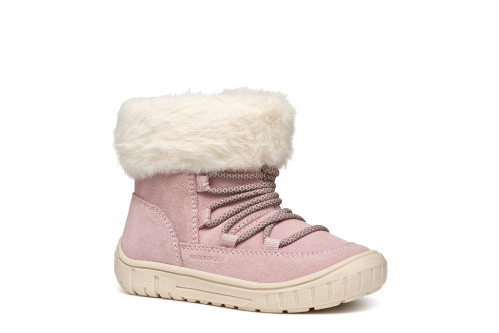 Geox botine fete imblanite Waterproof 24-27 Old Rose