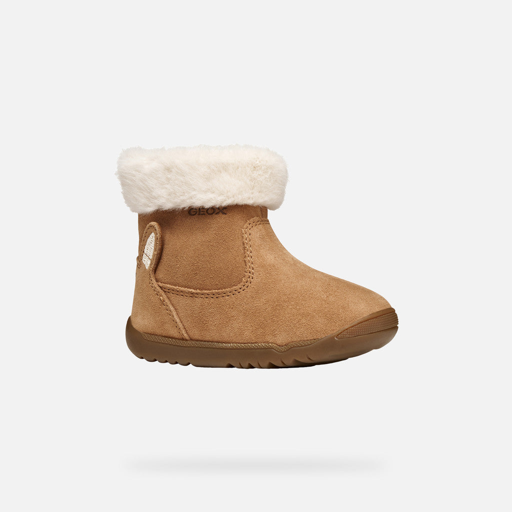 Geox botine fete captusite Macchia 18-25 Whisky