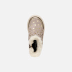 Geox cizme fete captusite Nashik 20-23 Dark Beige cu inimioara