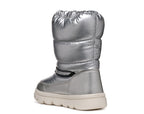 Geox cizme fete captusite si impermeabile Amphibiox 28-35 Willaboom Silver