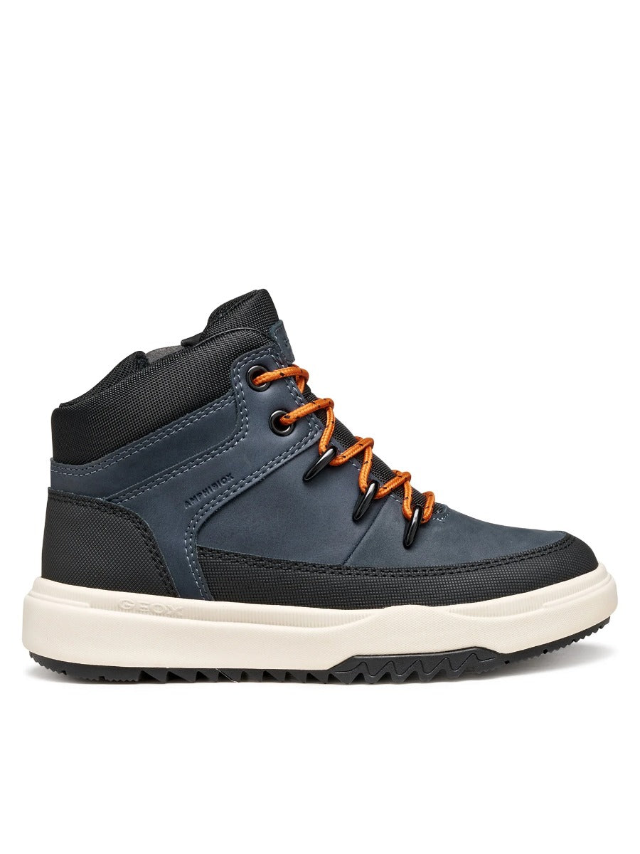 Geox ghete baieti captusite Bunshee Amphibiox 28-35 Denim
