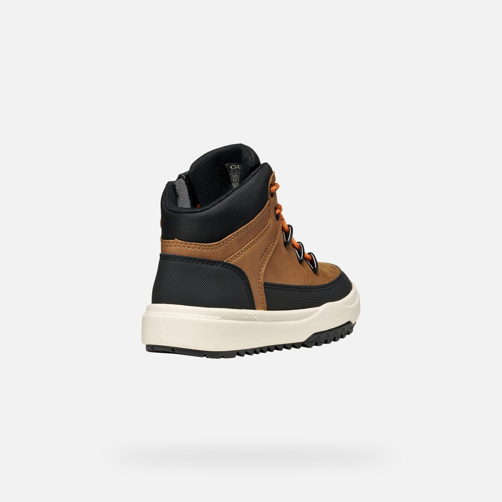 Geox ghete baieti captusite Bunshee Amphibiox 28-35 Light Brown