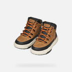 Geox ghete baieti captusite Bunshee Amphibiox 28-35 Light Brown