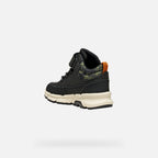 Geox ghete baieti captusite Flexyper Plus Amphibiox 28-35 Black/Military