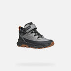 Geox ghete baieti captusite Flexyper Plus Amphibiox 36-37 Grey/Black