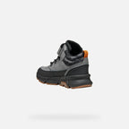 Geox ghete baieti captusite Flexyper Plus Amphibiox 28-35 Grey/Black