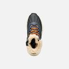 Geox ghete baieti captusite Flexyper Plus Amphibiox 28-35 Navy/Dark Orange