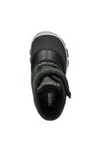 Geox ghete baieti captusite si impermeabile Amphibiox 20-23 Black/Forest