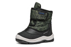 Geox ghete baieti captusite si impermeabile Amphibiox 24-27 Black/Forest