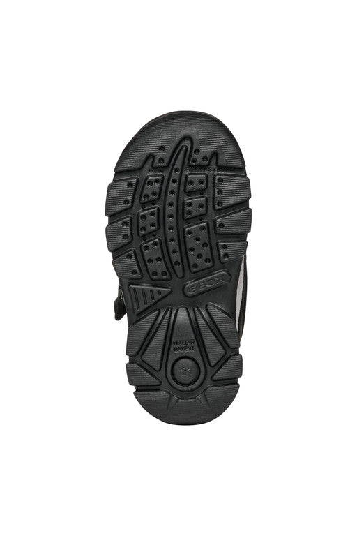 Geox ghete baieti captusite si impermeabile Amphibiox 24-27 Black/Forest