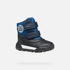 Geox ghete baieti captusite Trekkyup Amphibiox 24-27 Navy/Jeans