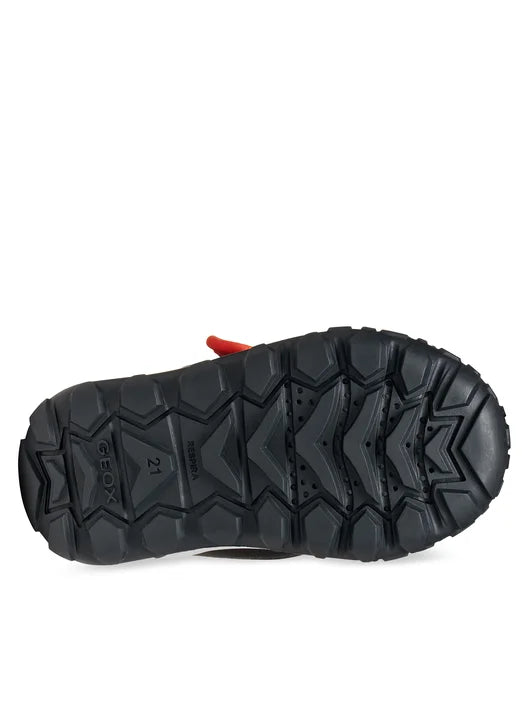 Geox ghete baieti captusite Trekkyup Amphibiox 20-23 Navy/Orange