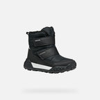 Geox ghete baieti captusite Trekkyup Amphibiox 28-35 Black