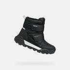 Geox ghete baieti captusite Trekkyup Amphibiox 28-35 Black