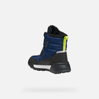 Geox ghete baieti captusite Trekkyup Amphibiox 28-35 Navy/Lime