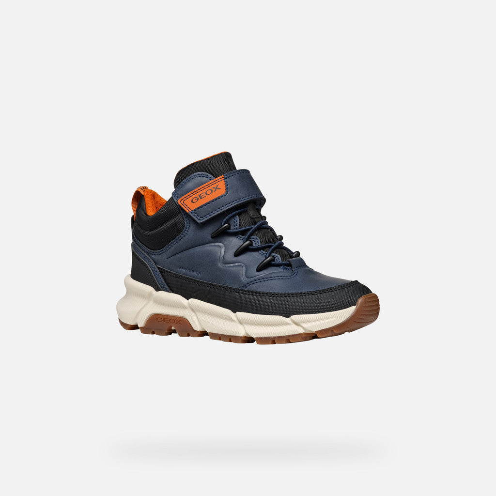 Geox ghete baieti captusiti Flexyper Plus Amphibiox 28-35 Navy/Black Imagine principală a produsului