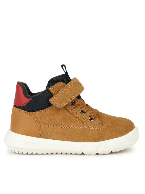 Geox ghete baieti Hyroo 24-27 Curry/Black