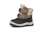 Geox ghete fete captusite si impermeabile Amphibiox 24-27 Black/Dark Beige