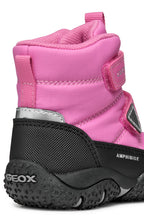 Geox ghete fete captusite si impermeabile Amphibiox 20-23 Dark Fuchsia/Black