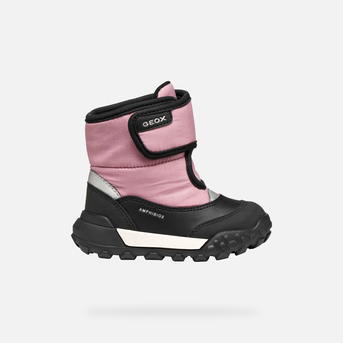 Geox ghete fete captusite Trekkyup Amphibiox 20-23 Black/Rose