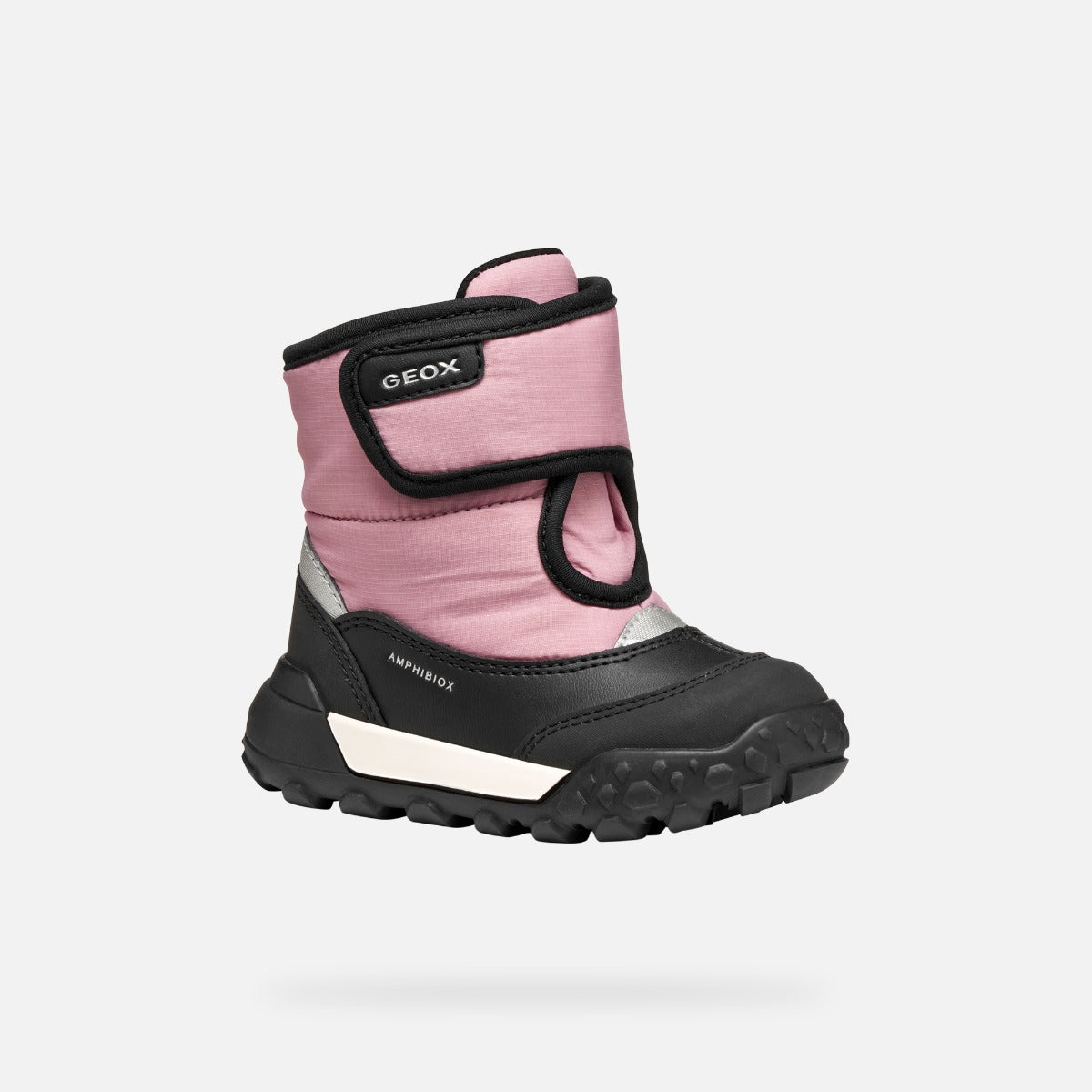 Geox ghete fete captusite Trekkyup Amphibiox 24-27 Black/Rose Imagine principală a produsului