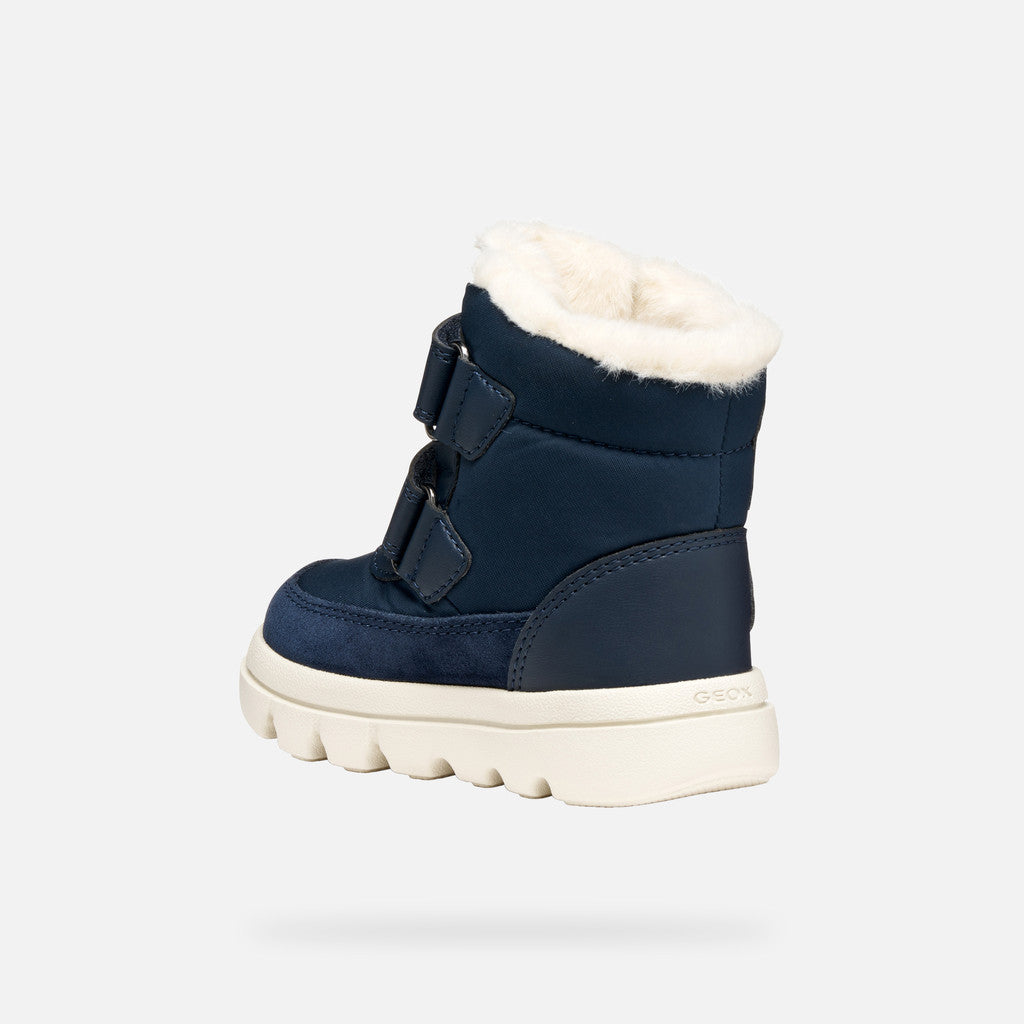 Geox ghete fete captusite Willaboom Amphibiox 24-27 Navy cu fundita