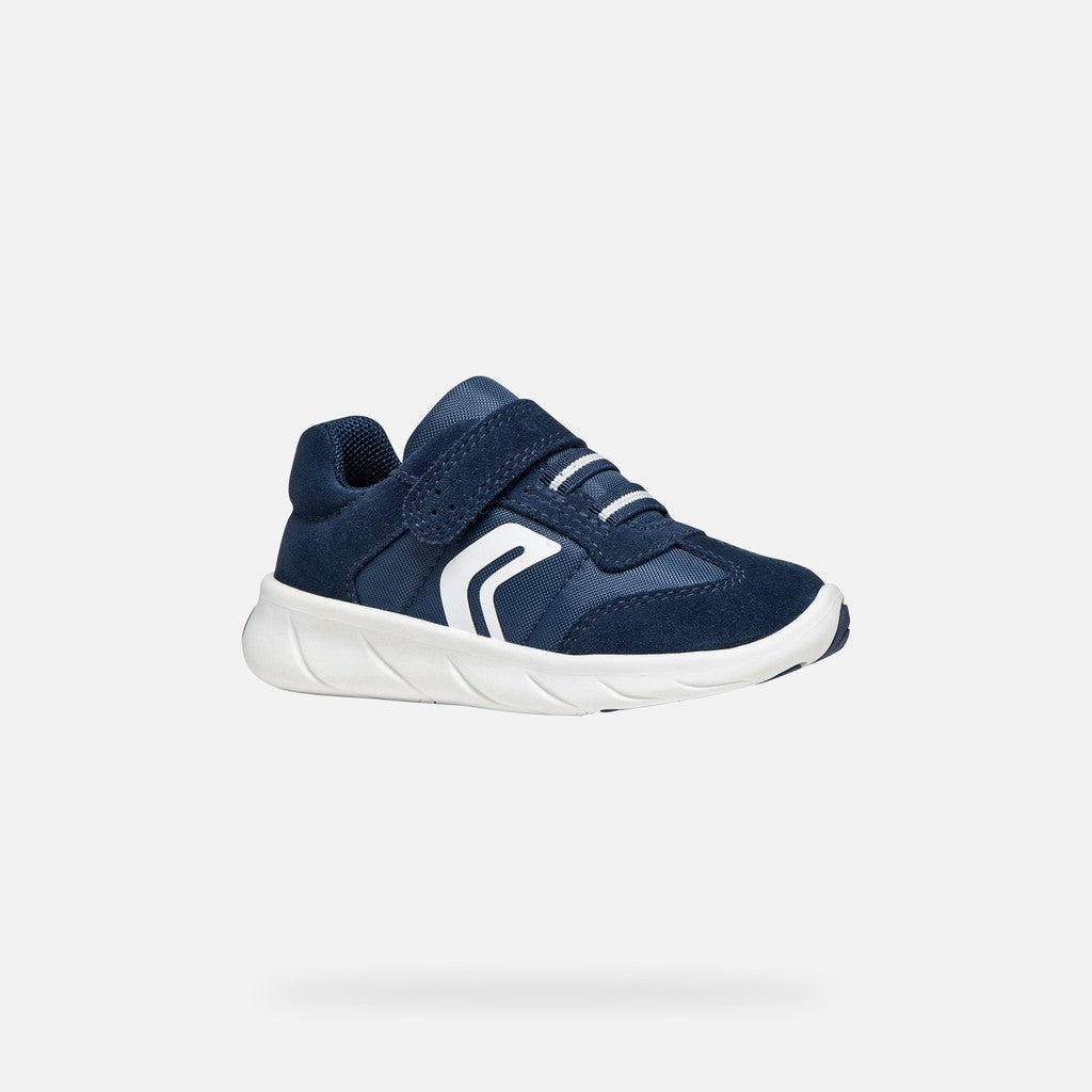 Geox pantofi baieti Barefoot Foot-Run 20-27 Light Navy/White