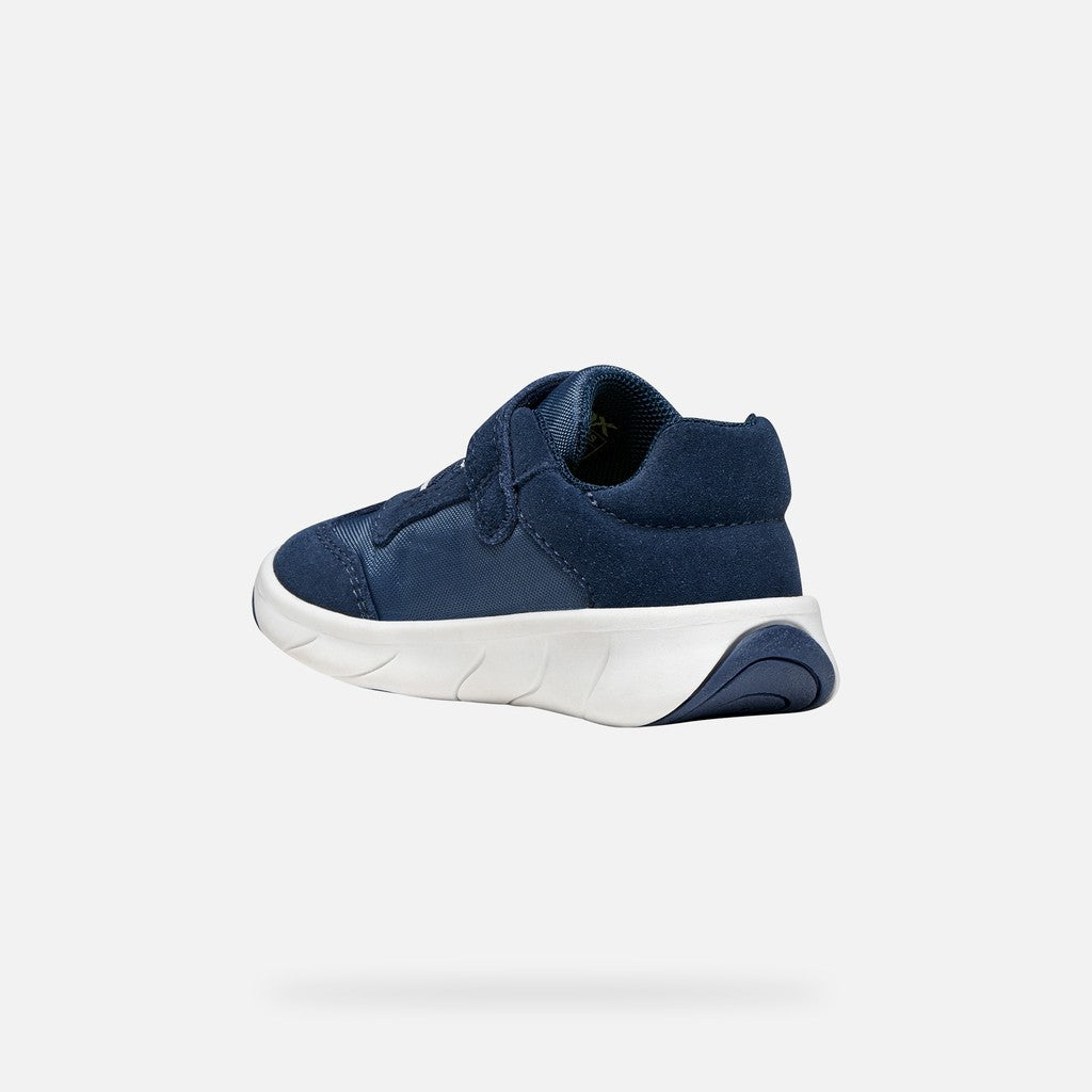 Geox pantofi baieti Barefoot Foot-Run 20-27 Light Navy/White
