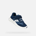 Geox pantofi baieti Barefoot Foot-Run 20-27 Light Navy/White