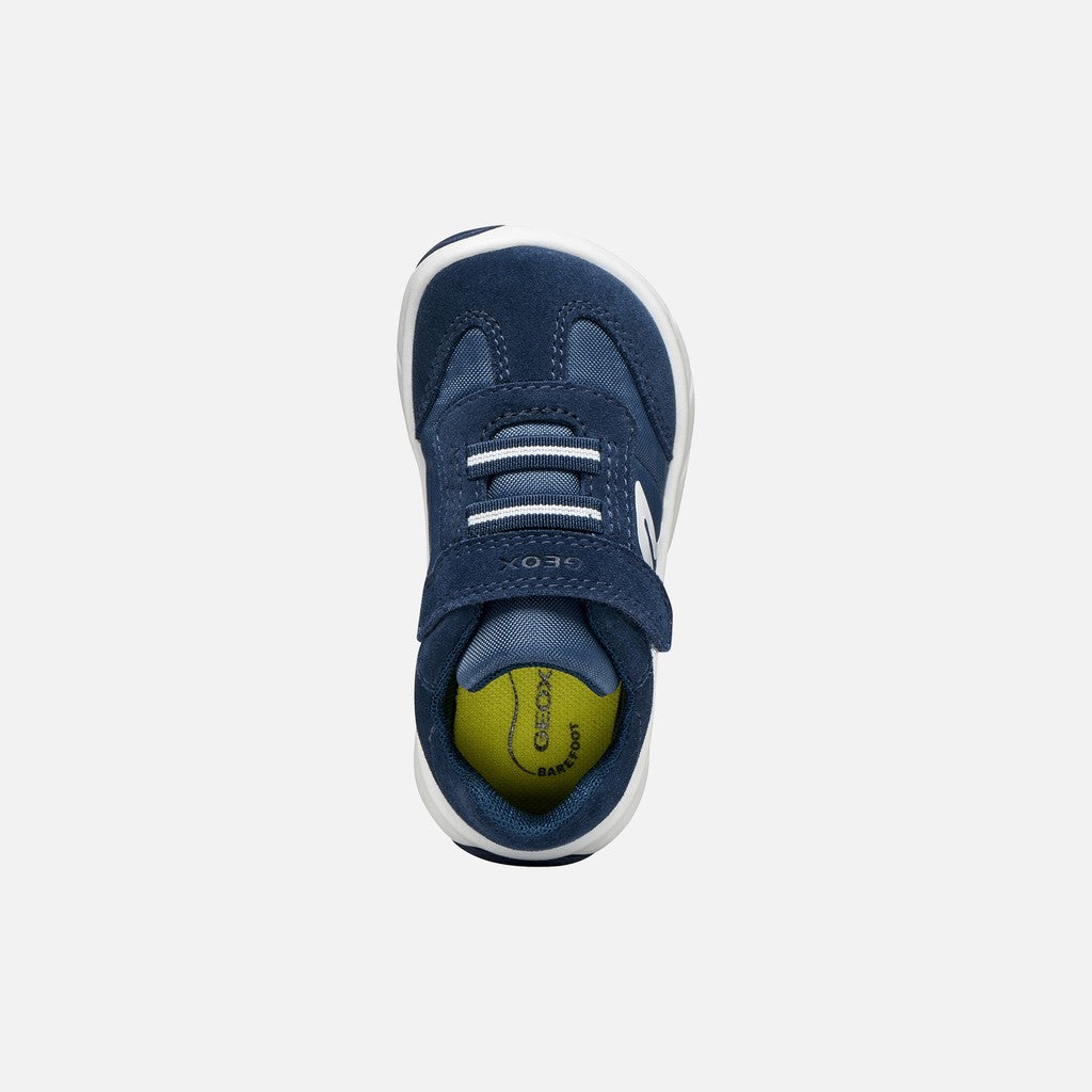 Geox pantofi baieti Barefoot Foot-Run 20-27 Light Navy/White