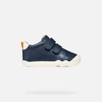 Geox pantofi baieti Barefoot Steppieup 20-27 Navy/White