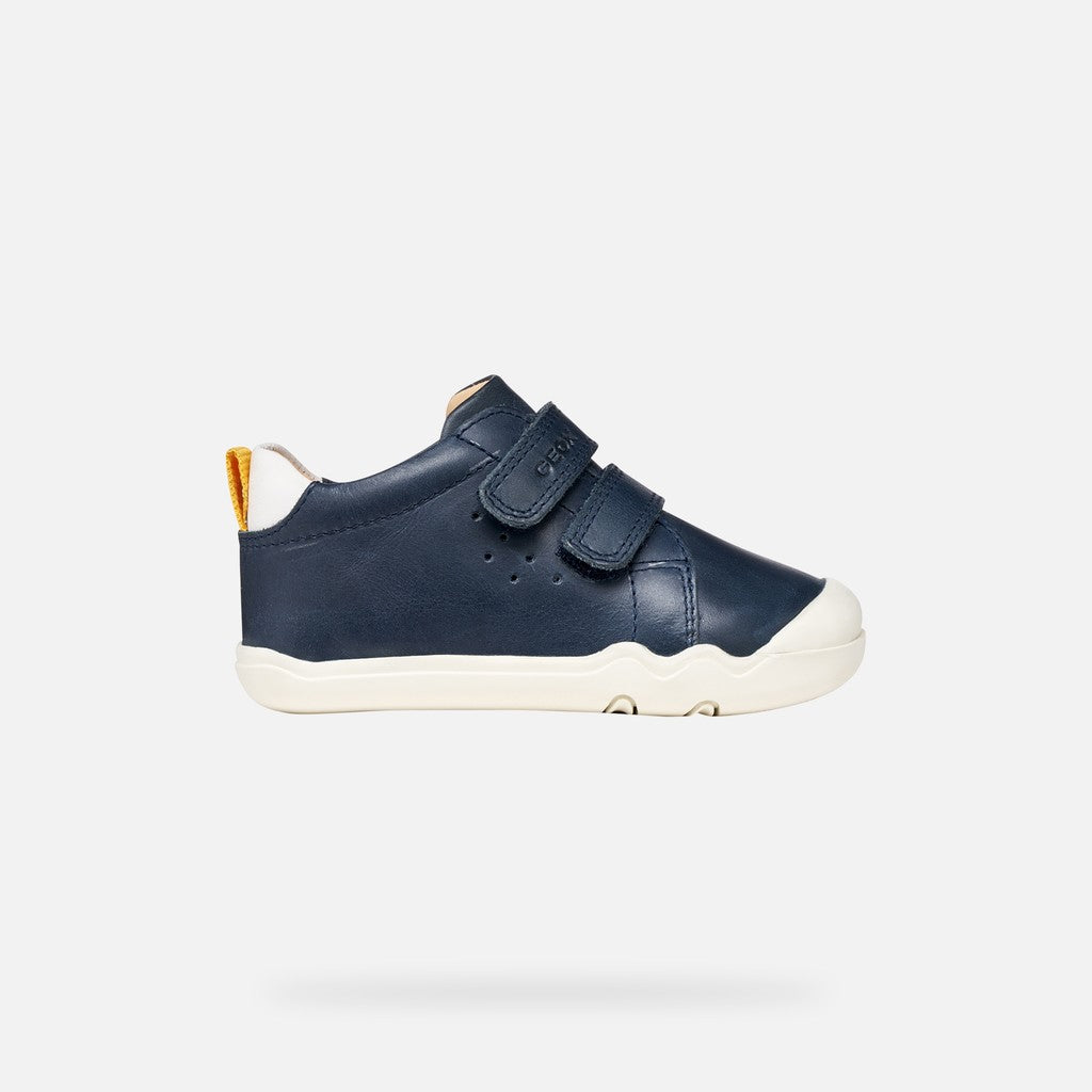 Geox pantofi baieti Barefoot Steppieup 20-27 Navy/White