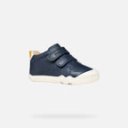 Geox pantofi baieti Barefoot Steppieup 20-27 Navy/White