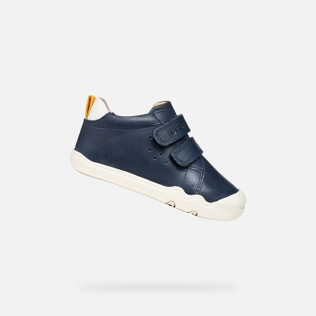 Geox pantofi baieti Barefoot Steppieup 20-27 Navy/White