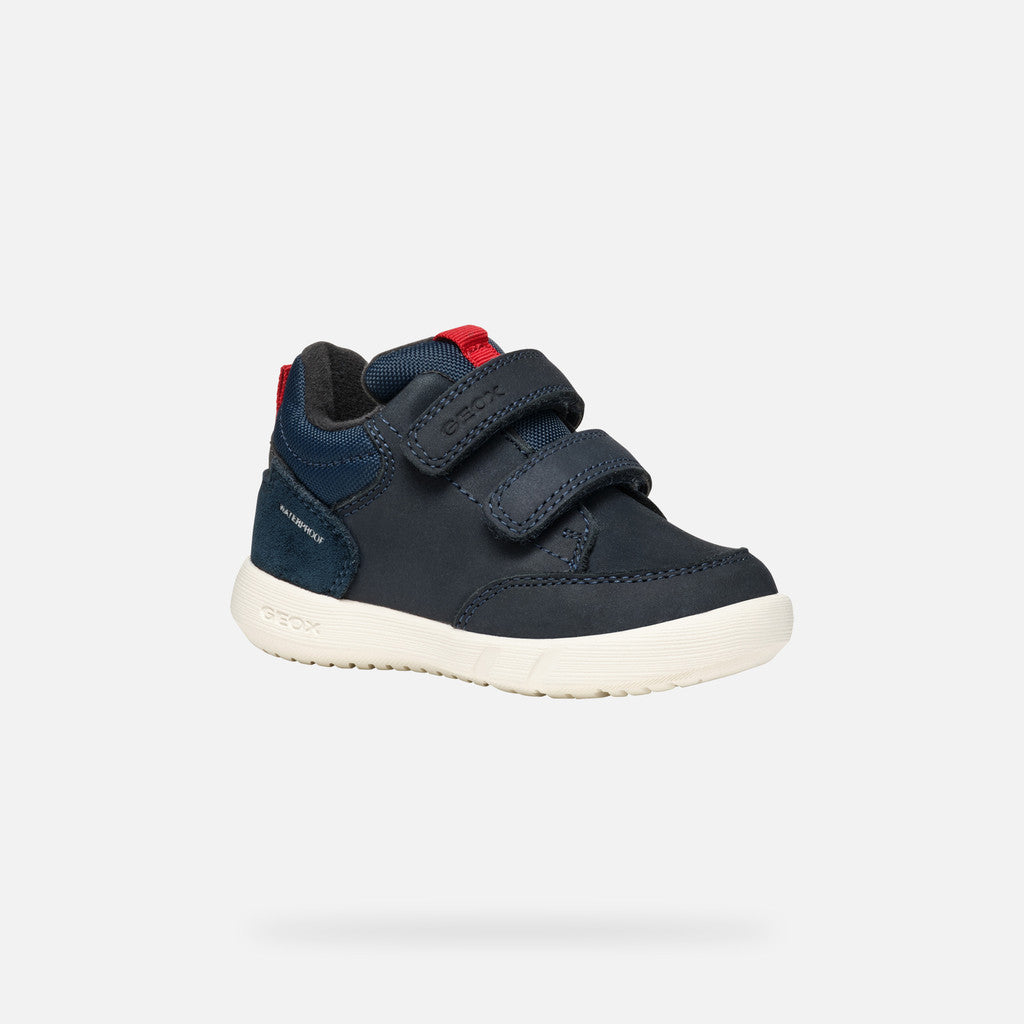 Geox pantofi baieti captusiti Hyroo 24-27 Navy/Red