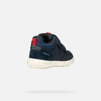 Geox pantofi baieti captusiti Hyroo 20-23 Navy/Red