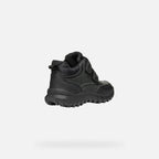 Geox pantofi baieti captusiti Simbyos Amphibiox 28-35 Black