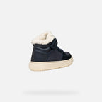 Geox pantofi baieti captusiti Theleven Amphibiox 28-33 Dark Navy