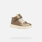 Geox pantofi baieti captusiti Theleven Amphibiox 28-33 Smoke Grey
