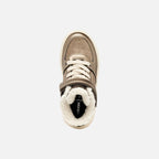 Geox pantofi baieti captusiti Theleven Amphibiox 28-33 Smoke Grey