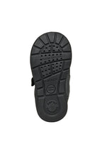 Geox pantofi baieti cu scai 18-23 Black cu ochre