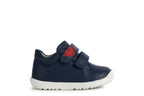 Geox pantofi baieti cu scai 18-26 Macchia Navy