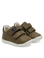 Geox pantofi baieti cu scai 18-26 Macchia Pistachio